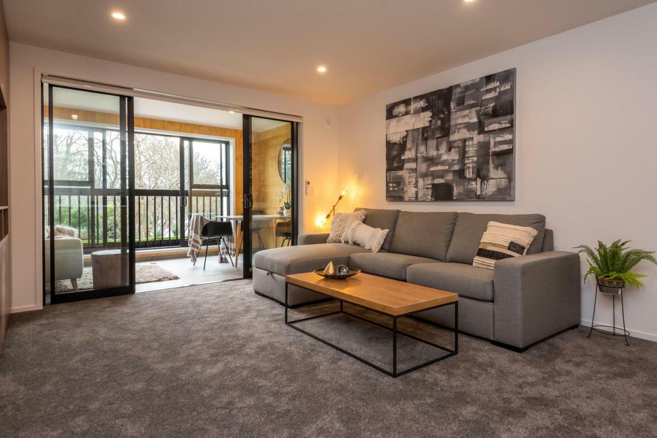 Penthouse With Park View Christchurch Exterior foto